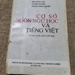 Cơ sở Ngôn ngữ học và tiếng Việt _ sách ngôn ngữ tiếng Việt, ngữ pháp tiếng Việt