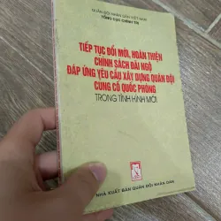 Tiếp tục đổi mới, hoàn thiện chính sách đãi ngộ đáp ứng yêu cầu xây dựng QĐ và QP 971833