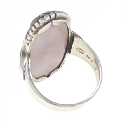 Nhẫn Rose Quartz George Jensen - Hàng hiệu Authentic 838451