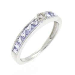 Nhẫn Tanzanite K18WG - Hàng hiệu Chính hãng