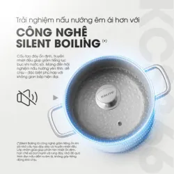 Bộ 3 nồi inox liền khối KALITE KCS366 – Bộ 3 size 18-20-24cm linh hoạt 577473