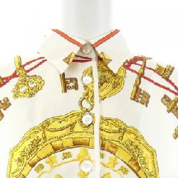 HERMES LES CLES Tulle Reine. Áo - Hàng hiệu Chính hãng 811025