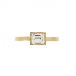 【Sản phẩm mới】Nhẫn kim cương K18YG 0.28CT 670239