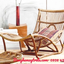 Ghế dài nằm thư giãn mây tre 455467