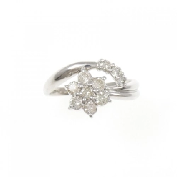 Nhẫn kim cương hoa PT900 0.5CT - Hàng hiệu Authentic 851330