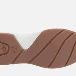 Giày thể thao đế xuồng Michael Kors Keeley Trainer Dark Camel Leopard & Zebra  508581