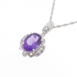Dây chuyền Amethyst PT900/PT850 1.15CT - Hàng hiệu Chính hãng 858714