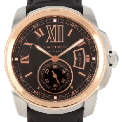 Cartier Calibre de Cartier LM PG Combi W7100051 SSxPG tự động - Hàng hiệu chính hãng