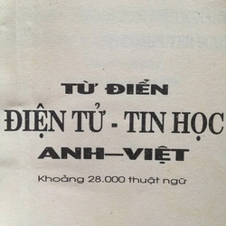 TỪ ĐIỂN ĐIỆN TỬ & TIN HỌC ANH - VIỆT 484692