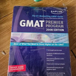Gmat Premier Program 2008 edition
200k (bìa 39$ U.S)