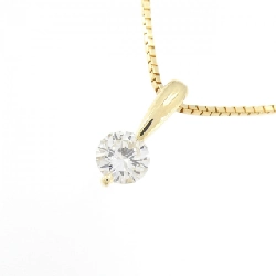 K18YG Solitaire Dây chuyền kim cương 0.36CT - Hàng hiệu Chính hãng 859158