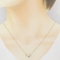 K18YG/PT900 Dây chuyền kim cương 0.10CT - Hàng hiệu Chính hãng 857796