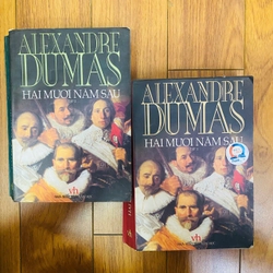 HAI MƯƠI NĂM SAU bộ 2 cuốn ( bìa mềm ) - Alexandre Dumas #take 272607