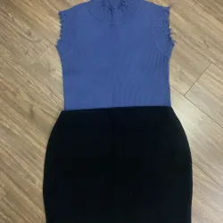 Váy ôm,áo montorgi sát nách size S