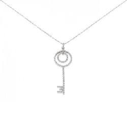 Dây chuyền kim cương 750WG 0.26CT - Hàng hiệu Authentic