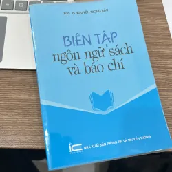 Sách Biên tập ngôn ngữ sách và báo chí 