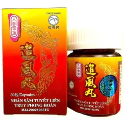 Viên uống đau nhức xương khớp Nhân Sâm Tuyết Liên Truy Phong Hoàn 800840