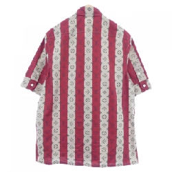 Áo sơ mi ngắn tay Louis Vuitton Monogram Trunk Stripe NIGO phiên bản giới hạn Nhật Bản HMS05WJB8 - Hàng hiệu Authentic 893038