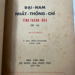 Đại-Nam Nhất-Thống-Chí (Tỉnh Thanh-Hóa - Tập Hạ) - Á-Nam Trần Tuấn Khải phiên dịch 796957