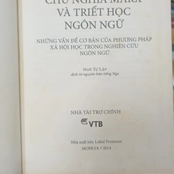 Chủ Nghĩa Marx Và Triết Học Ngôn Ngữ- V.N. Voloshinov 546925