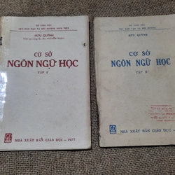 Cơ sở ngôn ngữ học_  2 tập