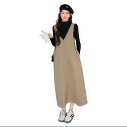 Sét yếm bầu kèm áo tăm dài tay yess 698024