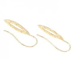 K18YG Bông tai kim cương - Hàng hiệu Chính hãng 870608