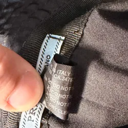[PRADA] Bucket hat Re-Nylon Black Size M Authentic 1037068