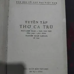 Tuyển tập thơ ca trù  994813
