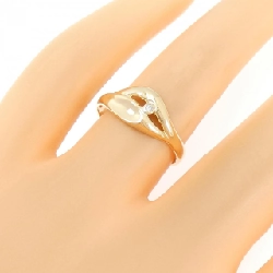 Nhẫn kim cương K18YG - Hàng hiệu Authentic 853943