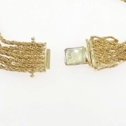 Vòng tay kim cương 750YG/750WG 0.12CT - Hàng hiệu Chính hãng 873430