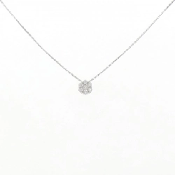 K10WG Hoa Kim Cương Dây Chuyền 0.10CT - Hàng hiệu Chính hãng