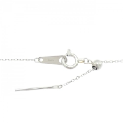 K18YG/PT950 2WAY Pave Diamond Necklace 0.18CT - Hàng hiệu Authentic 860435