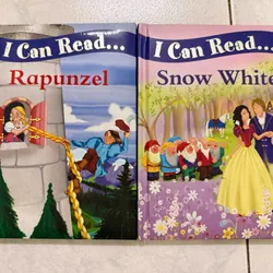 Set 2 quyển truyện tiếng Anh Rapunzel và Snow white 1061635