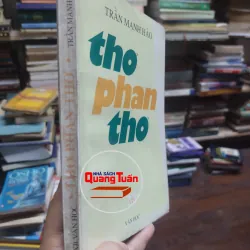 sách: Thơ Phản Thơ - Trần Mạnh Hảo (A2) 573630