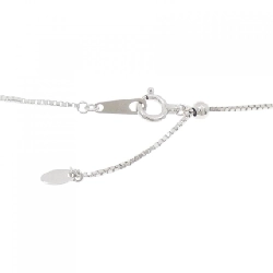 750WG/750BG/K18WG Pave Diamond Necklace 1.68CT - Hàng hiệu Chính hãng 860401