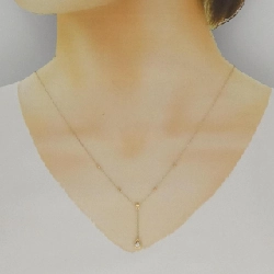 Dây chuyền kim cương K18YG 0.07CT - Hàng hiệu chính hãng 858499