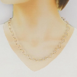 K18YG/K18PG Dây chuyền kim cương 2.89CT - Hàng hiệu Chính hãng 859332