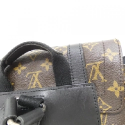 Ba lô Louis Vuitton Monogram Macassar Christopher MM M43735 610140