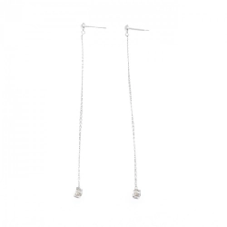 K18WG Bông tai kim cương 0.20CT - Hàng hiệu Chính hãng 865422