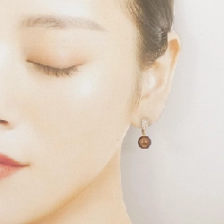 K18PG Ngọc trai đen bướm 9.2mm - Hàng hiệu Chính hãng 874003