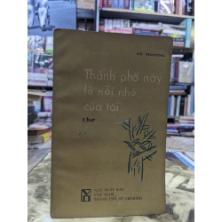 Thành Phố này là nỗi nhớ của tôi - Hà Phương