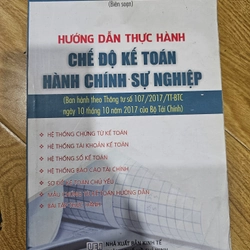 Hướng dẫn thực hành chế độ kế toán hành chính sự nghiệp 