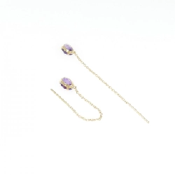 K18YG Amethyst Bông tai - Hàng hiệu Chính hãng 874782