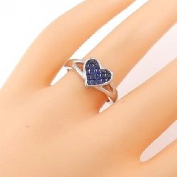 Nhẫn Sapphire hình trái tim K18WG 672752