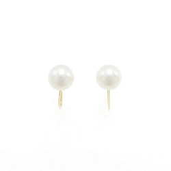 Bông tai ngọc trai Akoya K18YG 7.0mm - Hàng hiệu chính hãng