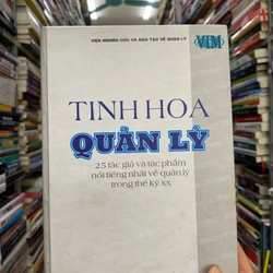 Tinh hoa quản lý. Bìa cứng. 56