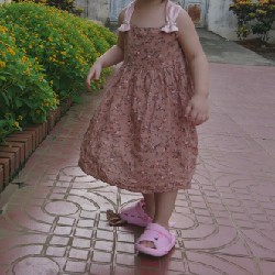 Váy vải mát 4-5 tuổi, 13-17 kg 4698