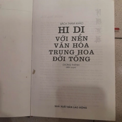 HI DI VỚI NỀN VĂN HÓA TRUNG HOA ĐỜI TỐNG VỚI NỀN VĂN HÓA TRUNG HOA ĐỜI TỐNG 545027