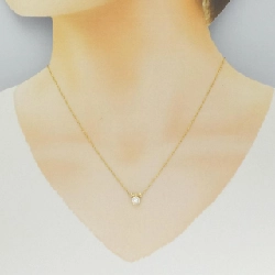 K18YG Dây chuyền kim cương 0.38CT - Hàng hiệu Chính hãng 859728